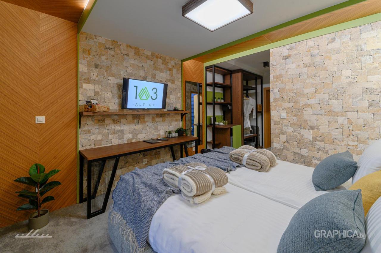 103 Alpine Hotel Panitsjisjte Eksteriør bilde